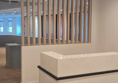 Commercial interior construction